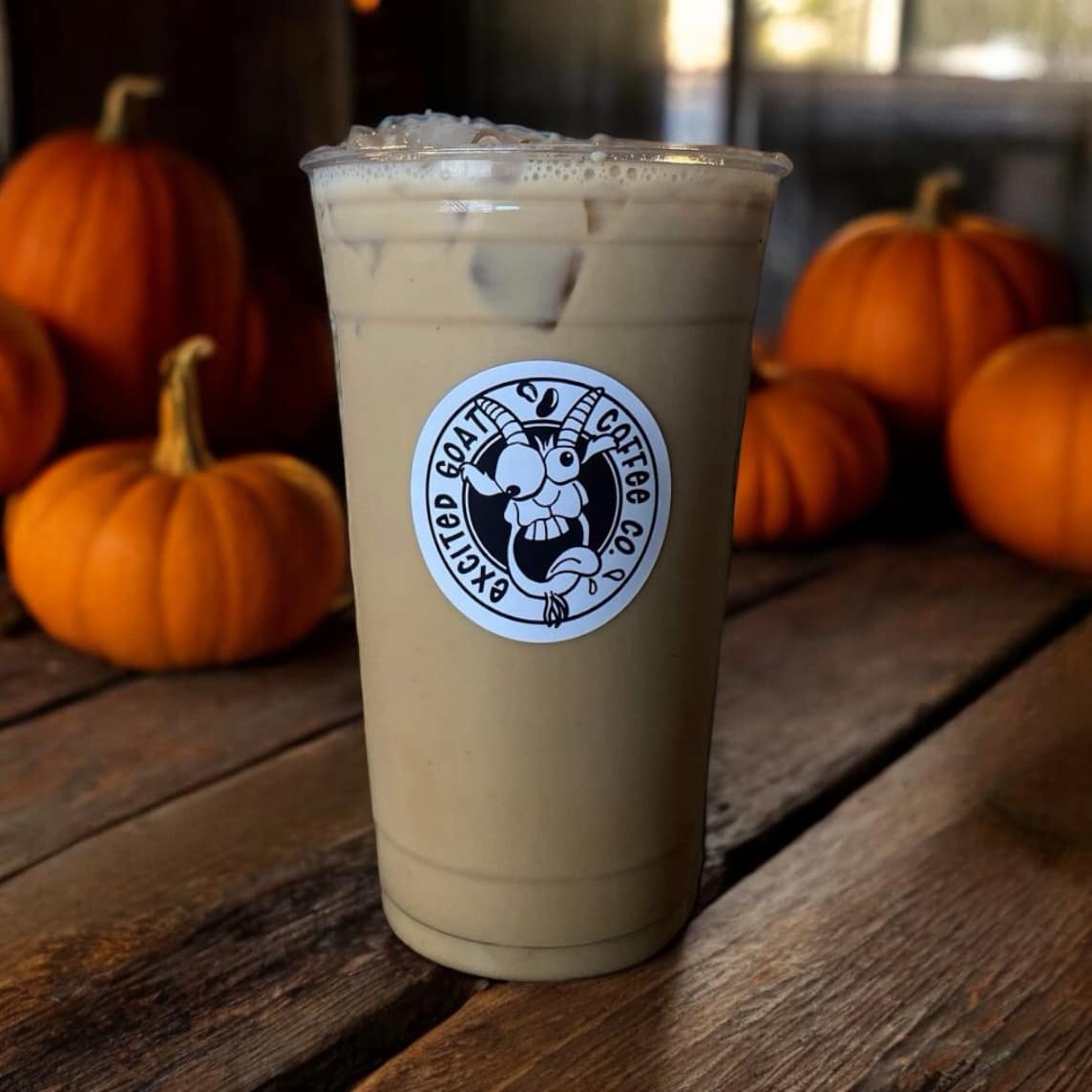 PUMPKIN SPICE LATTE | Excited Goat Coffee Company